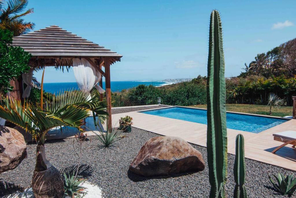 Villa Manika Vue Mer Le Moule Eksteriør billede