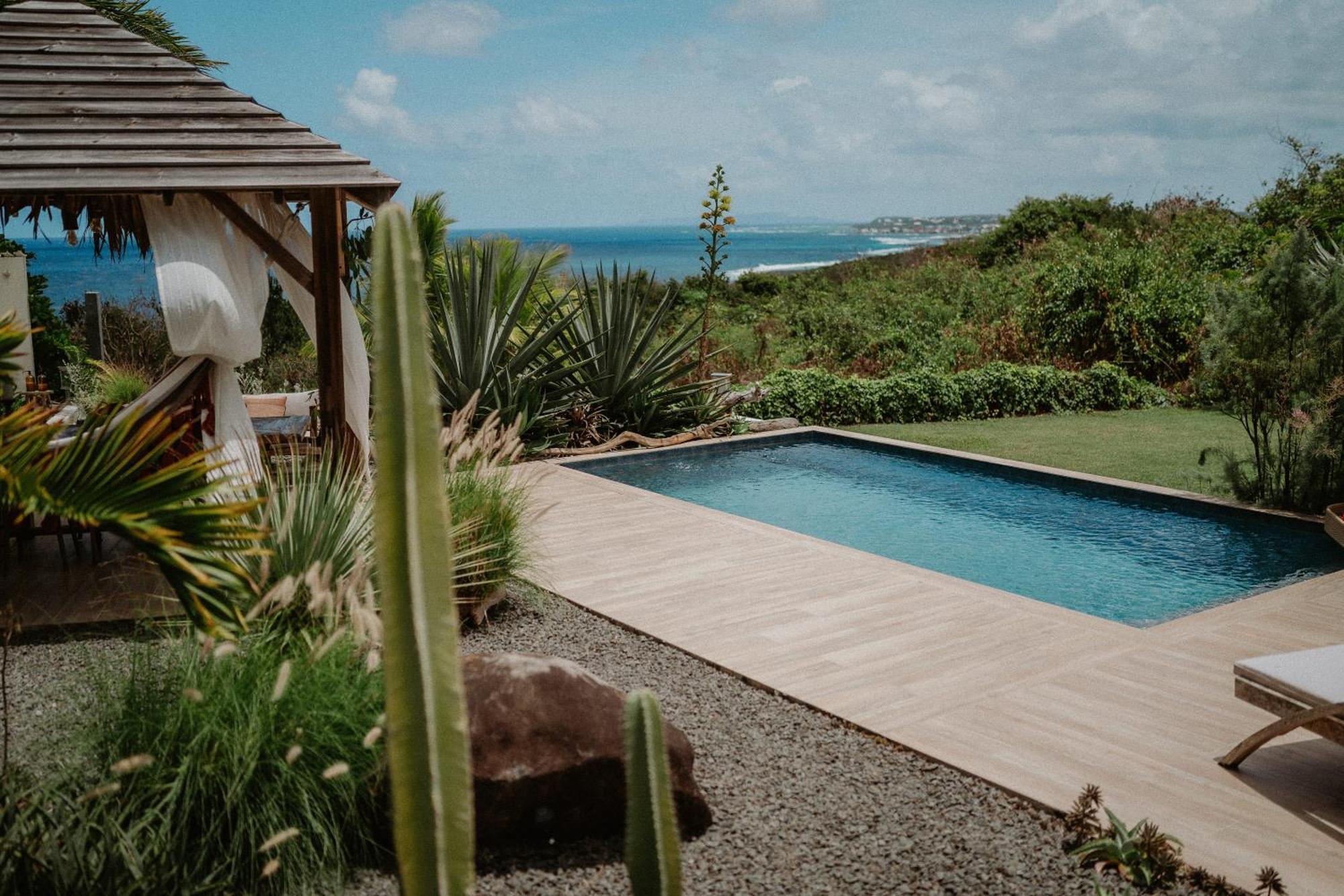 Villa Manika Vue Mer Le Moule Eksteriør billede